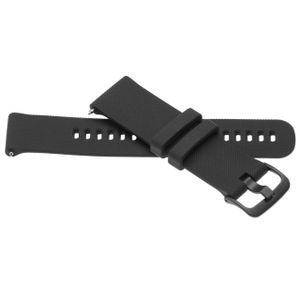 vhbw Ersatz Armband kompatibel mit Garmin Vivoactive 4 Fitnessuhr, Smartwatch - 12,1 + 9,2 cm Silikon schwarz