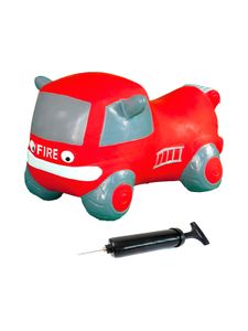 Jamara Sport Hüpfauto Fire truck mit Pumpe Hüpftiere Geschicklichkeit 0