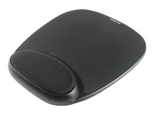 Kensington Mauspad mit ergonomischer schwarzer Gel-Handgelenkauflage 62386