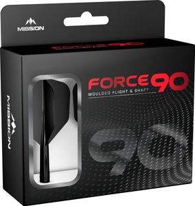 Mission Force 90 Black NO6 - Dart Flights Inbetween
