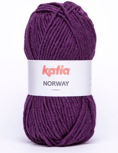 NORWAY von Katia - BERENJENA (18) - 100 g / ca. 100 m Wolle