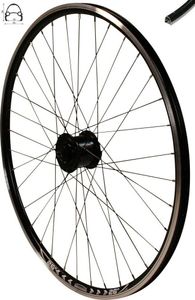 REDONDO 26 Zoll Vorderrad Felge Schwarz Shimano Nexus Nabendynamo DH-C3000 3N QR