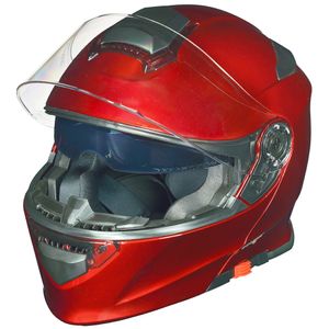 RS-983 Bluetooth Klapphelm Motorradhelm Conzept Motorrad Modular Helm rueger Rot XS (53-54)