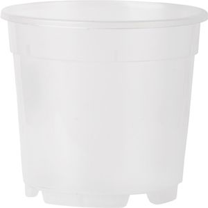 MODIFORM Plastový kvetináč na orchidey, priemer 19 cm, číry
