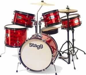 Stagg TIM JR 5/16B RD Kinder Schlagzeug Stagg TIM JR 5/16B RD Kinder Schlagzeug