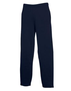 Herren Classic Open Leg Jog Pants / Belcoro® Garn - Farbe: Deep Navy - Größe: L