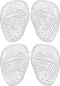 2 Paar Mittelfußpolster, atmungsaktiv, entlasten die Füße, selbstklebend, keine Verformung, dick, Stressabbau, wiederverwendbar, rutschfest, für Damen, High Heels, Zehenschutz, Schuhzubehör