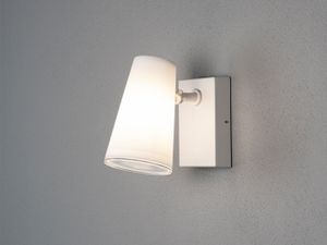 LED Außenwandstrahler Downlight weiß Kopf schwenkbar für Hauswand draußen IP54