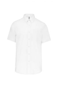 Kariban | K539 Herren Hemd kurzarm bügelfrei, Größe:XXL, Farbe:White