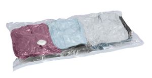WENKO Aufbewahrungs Vakuum Beutel Box Kleidung Textil System Blitz Ventil Luft