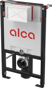 Alcadrain Predstenové inštalácie - Predstenová inštalácia na závesné WC, dávkovač tabliet, pre suchú inštaláciu, stavebná výška 0,86 m AM101/850