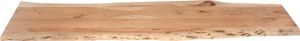 SAM® Tischplatte Baumkante Akazie Natur 160 x 40 cm CURTIS