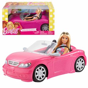 Barbie Teenager 29 cm und Cabrio Fahrzeug 20 x 15 x 29 cm