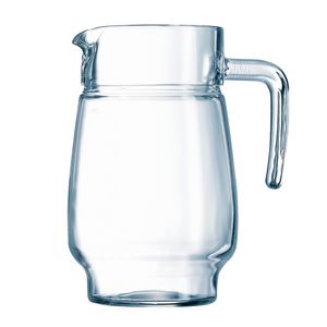 Krug Saftkrug Glaskaraffe Wasserkrug 1,6 L Milchkrug Kanne Wasser Saft TIVOLI