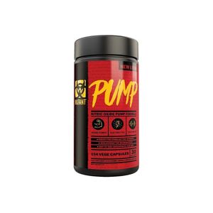 Mutant Pump 154 capsules / Pump Booster / Stimulanzienfreier Pre-Workout Pump mit einem hohen Gehalt an L-Arginin, einer bioaktiven Mischung aus HyperOx® und L-Threonin