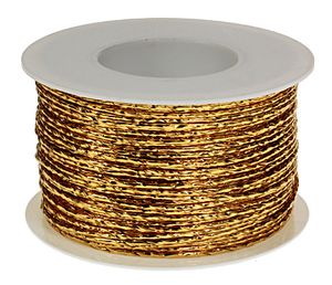 Papierdraht / 100m - Ø 2mm, Gold