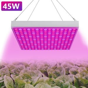 SWANEW 45W LED lampa na rastliny s plným spektrom Zimné LED svetlo na pestovanie rastlín Svetlo LED na pestovanie rastlín pre izbové rastliny Zelenina a kvety