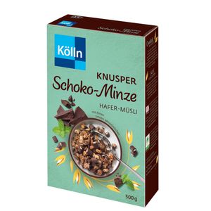 Müsli Knusper Schoko-Minze 500 g von Kölln