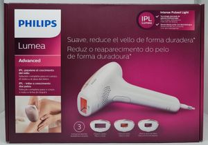 Odstraňovač chloupků Philips SC1999/00 Lumea Advanced IPL, 250 000 světelných pulzů, pro tělo, linii bikin a obličej, se senzorem pokožky