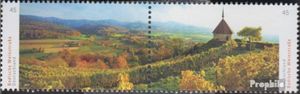 Briefmarken BRD (BR.Deutschland) 2017 Mi 3336-3337 Paar (kompl.Ausg.) postfrisch Panoramen