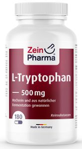 Zein Pharma - L-Tryptophan, 500mg, 180 Kapseln