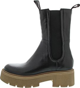 Mjus Damen Chelsea Boot in Schwarz, Größe 37