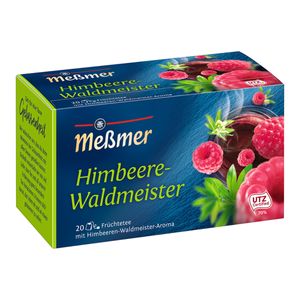 Meßmer Himbeere Waldmeister Früchtetee Beutel aromatisiert 45g