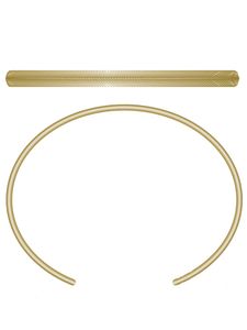 Fossil JF04117710 Damen Armreif Edelstahl Gold 18 cm
