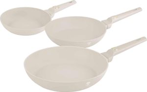 BERLINGERHAUS Pfannenset mit Titanoberfläche 3-tlg. Sahara Collection BH-8078