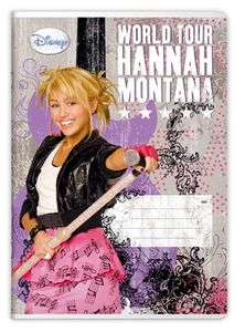 Zápisník A4 Hannah Montana 1-942