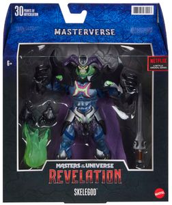 Masters of the Universe Masterverse Power of Grayskull Skeletor Actionfigur, ca. 23cm große Actionfigur für alle MOTU Sammler