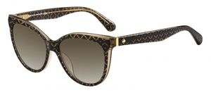 Kate Spade DAESHA/S 305 TRANSPARENT BROWN HONEY TWEED 56/16/ Damskie okulary przeciwsłoneczne