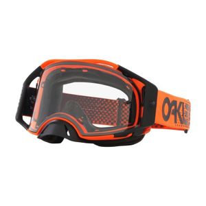 OAKLEY Airbrake MX Brille - Moto Orange B1B Klares Glas