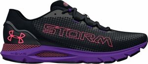 Under Armour Men's UA HOVR Sonic 6 Storm Running Shoes Black/Metro Purple/Black 43 Silniční běžecká obuv