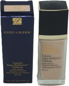 Estee Lauder Futurist Aqua Brilliance Makeup SPF20 30ml Cool Porcelain 1C0