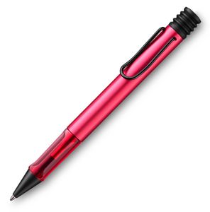 LAMY AL-star leichter Kugelschreiber aus Aluminium in fiery mit ergonomischem Griff und selbstfederndem Metallclip, inkl. Großraummine M 16