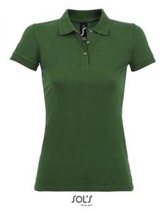 Damen Polo Shirt Perfect - Farbe: Bottle Green - Größe: M