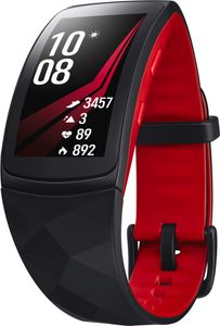 Samsung SM-R365 Fitnesstracker Gear Fit2 Pro Größe L Schwarz/Rot