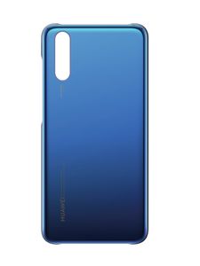 Huawei P20 Emily - Color Case Blau Schutzhülle HardCover Kunststoff