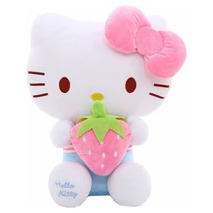 Frler Hello Kitty Plüschtier, Kinderpuppe Kuscheltier Plüsch Spielzeug für Kinder Geburtstage Geschenk
