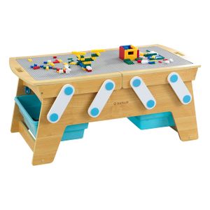 KidKraft Spieltisch für Bausteine Play N Store Natur