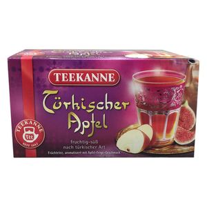 Teekanne Türkischer Apfel aromatisierender Apfel Feigengeschmack 55g