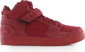 K1X | Kickz Encore High LE Winter-Schuhe warme Herren Winter-Boots High aus Nubuk-Leder 1163/0600/6604 Rot, Größe:44 1/2