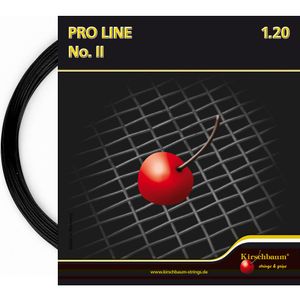 Kirschbaum Tennissaite Pro Line No. II 12m schwarz, 105000215500016