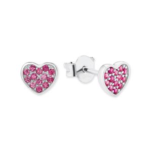 s.Oliver 2020867 Mädchen Ohrstecker Herz Silber Pink s.Oliver 2020867 Mädchen Ohrstecker Herz Silber Pink
