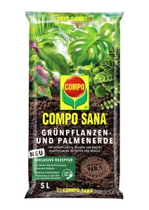 Grünpflanzen- und Palmenerde 2 x 5 Liter Compo