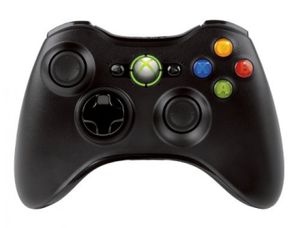 Microsoft Xbox 360 Wireless Controller schwarz