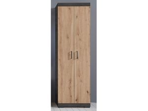 Garderobenschrank Flurschrank Dielenschrank Schrank Flurmöbel "Birkenhead I" Matera / Artisan Eiche