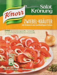 Knorr Salatkrönung Sos cebulowo-ziołowy delikatny 5x 8g 5er