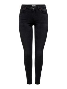 Only Damen Jeans-Hose OnlWauw Skinny-Fit Röhrenjeans Stretch Black, Farbe:Schwarz, Jeans/Hosen Neu:L / 34L